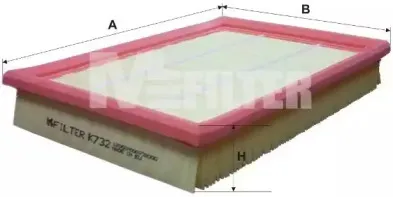 Воздушный фильтр MFILTER купить